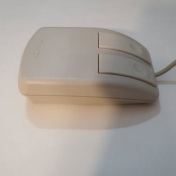 Very Rare Tandy Mouse two button 25-1040A with 9 PIN D-SUB CONNECTOR (UNTESTED) - Picture 7 of 8